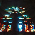 Strain glass mosaic