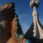 Dragon on the roof