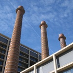 Our landmark towers, near our hotel.