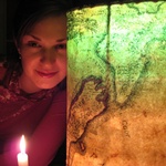 The last table in a small "pirate" themed bar had a lamp made from the map of New Zealand!