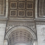 Underneath the Arc de Triomphe