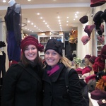 Hat shop and our new hats! Parisian style