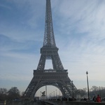 Eiffel Tower up close