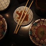 pink plates where the about 200 yen