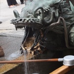 Washing your hands he won't bite!
