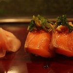 Salmon tastes real good