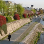 By the river in Kyoto
