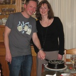 Cutting the cake