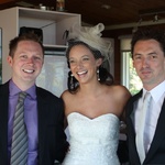 The siblings again - all smartened up!