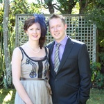 A handsome couple.