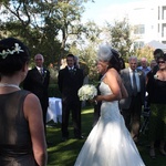Here comes the bride!