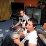Derek enjoys the vessle after picking the final king