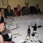 Half the table at Nigel's 30th