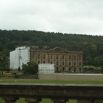 Chatsworth Estate! Under some renovations but still an impressive sight.