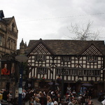 Fantastic old pub in Manchester central. It survived the bomb blast nearby.