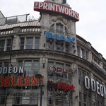 The funky Printworks building