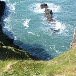Green Amphitheater into the sea