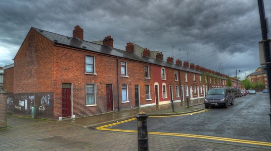 The standard housing in Belfast