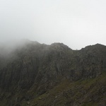 The summit in the mist