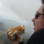 Rewarded with a three tiered sammy at the top.