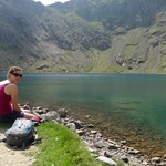 We were sorely tempted to take a quick dip in the mountain lakes.