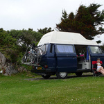 Pretty campsite, right on the waterfront
