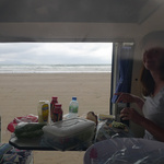 Another free coffee on another beach?