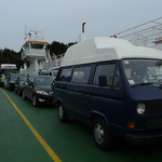 Smurfy goes on a ferry