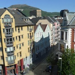 The view from our hotel window