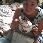 My first Bone china teapot, 2010