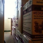 Boxed and moving flats, 2010