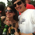 Anna & Perry - Pearl Jam Concert, 2010