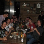 Tom's 30th birthday dinner, 2009