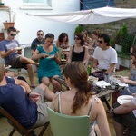 Just enough chairs for BBQ, 2010