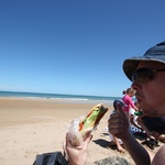 Omaha Beach & lunch