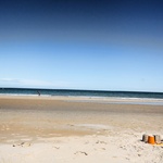 Omaha Beach, no war here