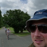 Biking day one - off to Cheverny Chateaux for lunch and a nosy