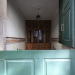 Santiago de Compostela town doors