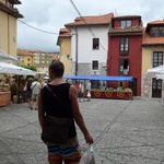Market day in Llanes