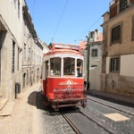 Lisbon's tram's were a little crazy but fun