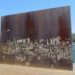 Interesting mud graffiti