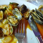 Tasty clam entree.
