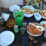 Their lovely tapa dinner