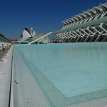 City of Arts and Sciences - we were so tempted to take a quick dip
