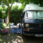 Our little spot in Tarragona