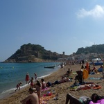 Tossa de Mar - with the castle overlooking