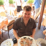 Marcus and his lunch