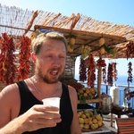Tom and his lemon drink