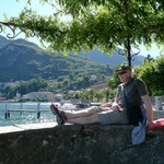 Dad and the lake