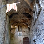 Crazy alley up to the castle